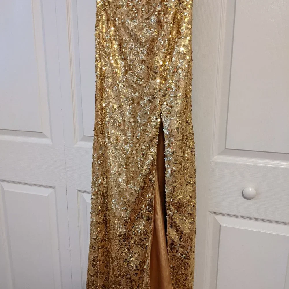 Sequin, Prom, Homecoming, Pagent, Awards Dress - Picture 4 of 7